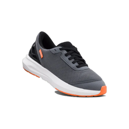 Kizik Athens 2 Kid's Slip-On Hands-Free Athletic Sneaker Smoked Pearl / Black