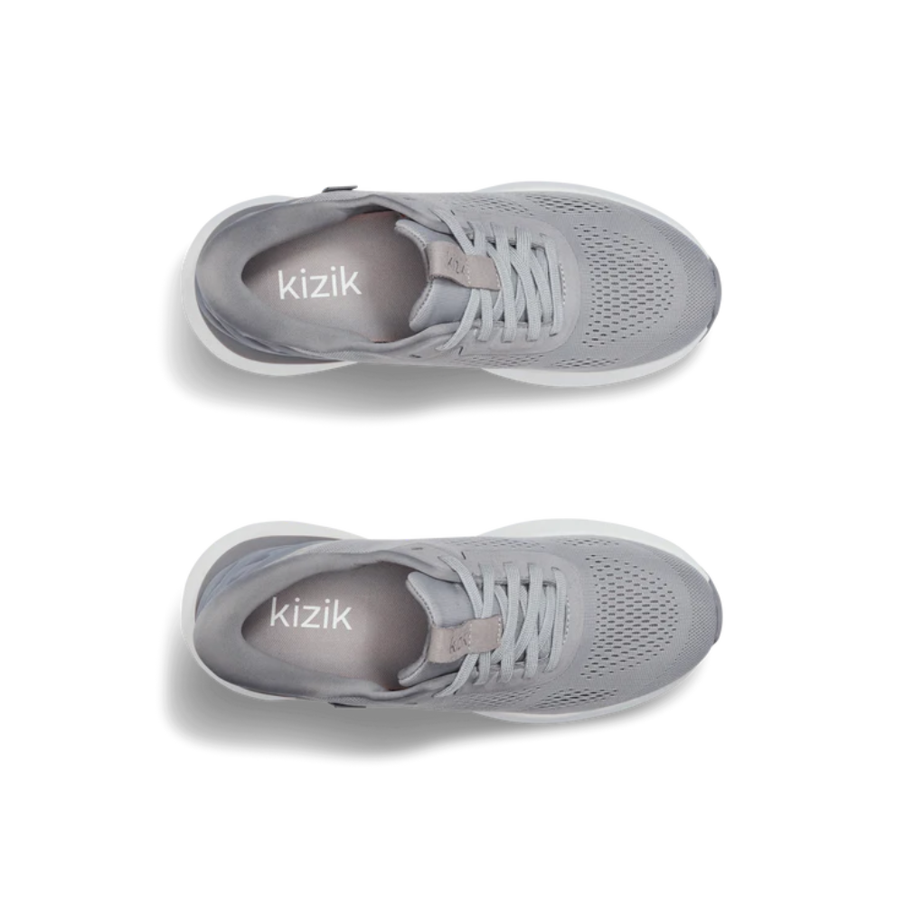 Kizik Men's Athens 2 Hands-Free Comfort Casual Sneaker - Alloy