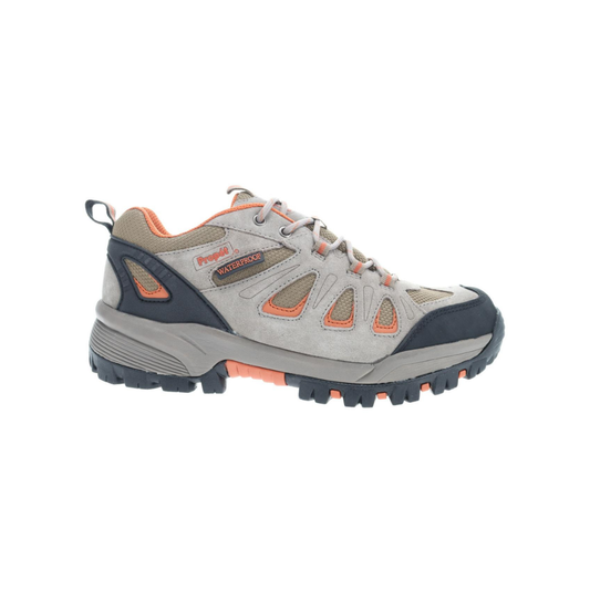 Propét Ridge Walker Low Men's Waterproof Trail Shoes - Gunsmoke/Orange XX Wide