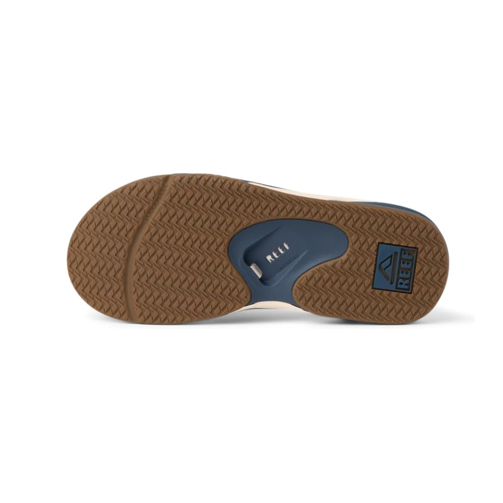 Reef Fanning Men's Sandals Bottle Opener - Navy/Oat