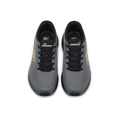 Skechers Men's Glide Step Vortex Avalin Sneaker, Charcoal