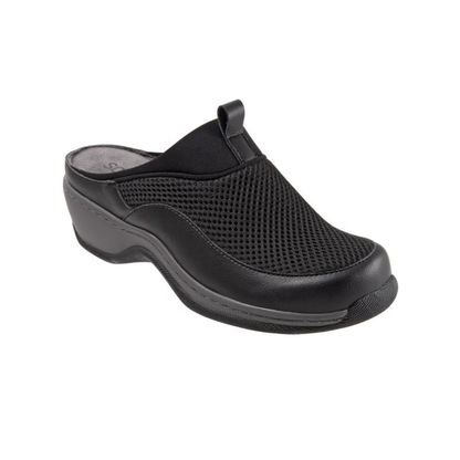 SoftWalk Aberdeen Women's Sport Slip-On Mule - Black