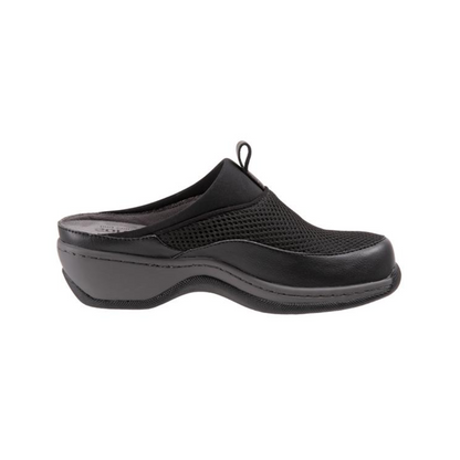 SoftWalk Aberdeen Women's Sport Slip-On Mule - Black
