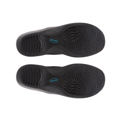SoftWalk Aberdeen Women's Sport Slip-On Mule - Black