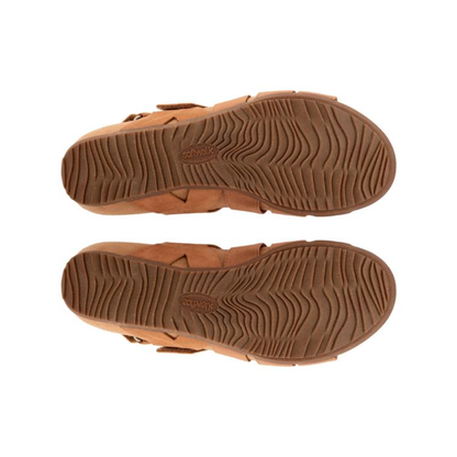 SoftWalk Burnaby Fisherman Sandal Comfortable Women's Sandals - Tan Nubuck