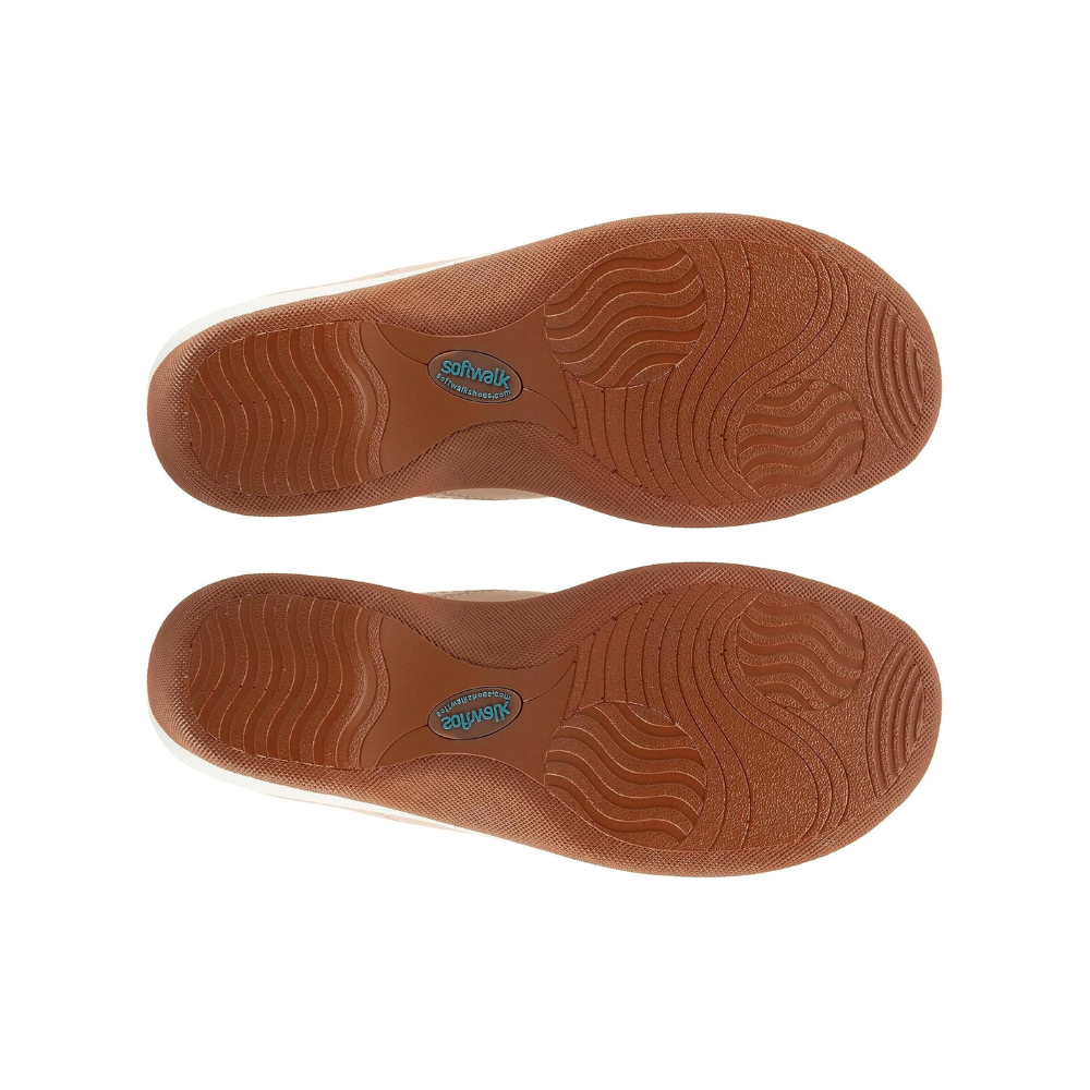 SoftWalk Aberdeen Women's Sport Slip-On Mule - Ivory