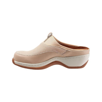 SoftWalk Aberdeen Women's Sport Slip-On Mule - Ivory
