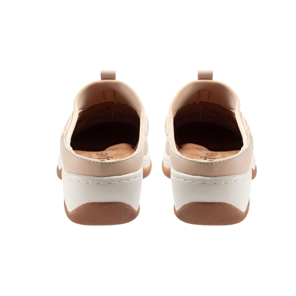 SoftWalk Aberdeen Women's Sport Slip-On Mule - Ivory