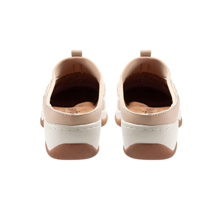 SoftWalk Aberdeen Women's Sport Slip-On Mule - Ivory