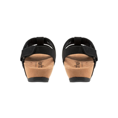 SoftWalk Burnaby Fisherman Sandal Comfortable Women's Sandals - Black