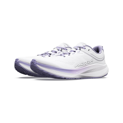 ALTRA Women's Torin 9 Road Running Shoe - White/White/Wisteria