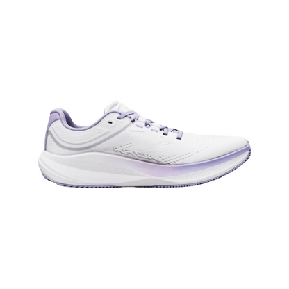 ALTRA Women's Torin 9 Road Running Shoe - White/White/Wisteria