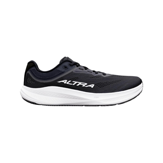 ALTRA Men's Torin 9 Road Running Shoe - Black/White/Black