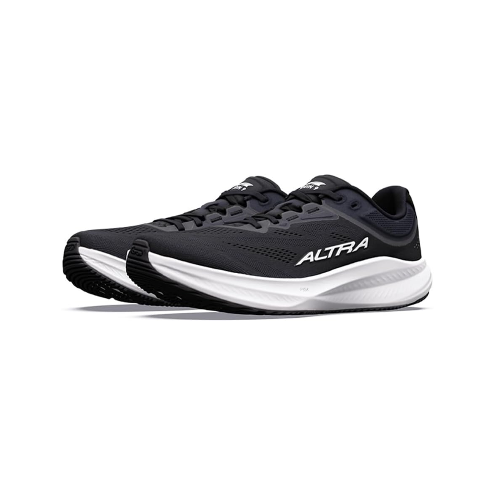 ALTRA Men's Torin 9 Road Running Shoe - Black/White/Black