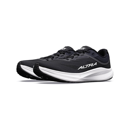 ALTRA Men's Torin 9 Road Running Shoe - Black/White/Black
