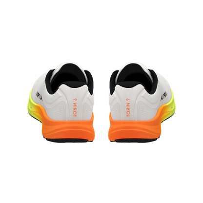ALTRA Men's Torin 9 Road Running Shoe - White/Black/Safety Yellow