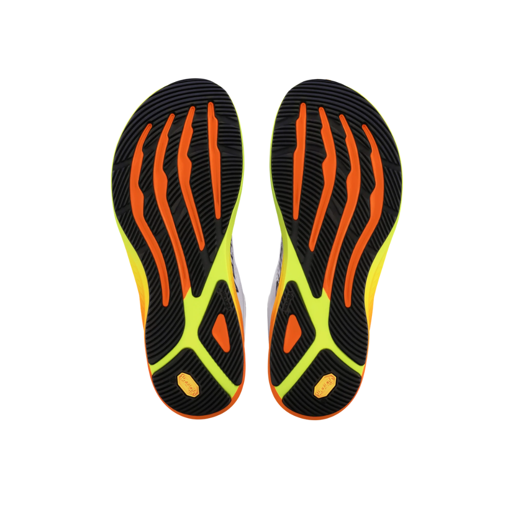 ALTRA Men's Torin 9 Road Running Shoe - White/Black/Safety Yellow