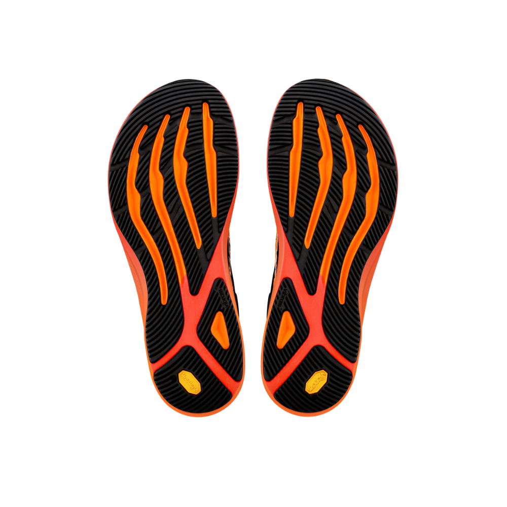 ALTRA Men's Torin 9 Road Running Shoe - Black/Orange Pop/Coral