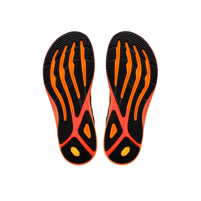 ALTRA Men's Torin 9 Road Running Shoe - Black/Orange Pop/Coral
