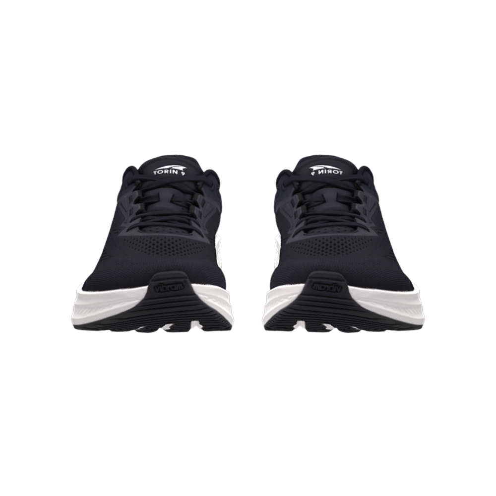 ALTRA Men's Torin 9 Road Running Shoe - Black/White/Black