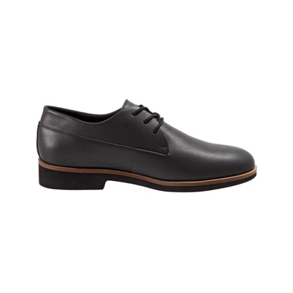 SoftWalk Whitby Women's Leather Derby Oxford - Black