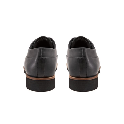 SoftWalk Whitby Women's Leather Derby Oxford - Black