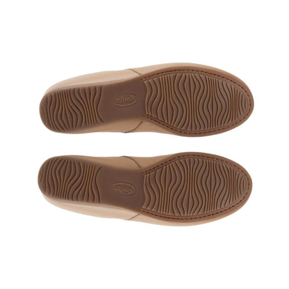 Softwalk Sandy Slingback Flat Women's Shoes - Taupe