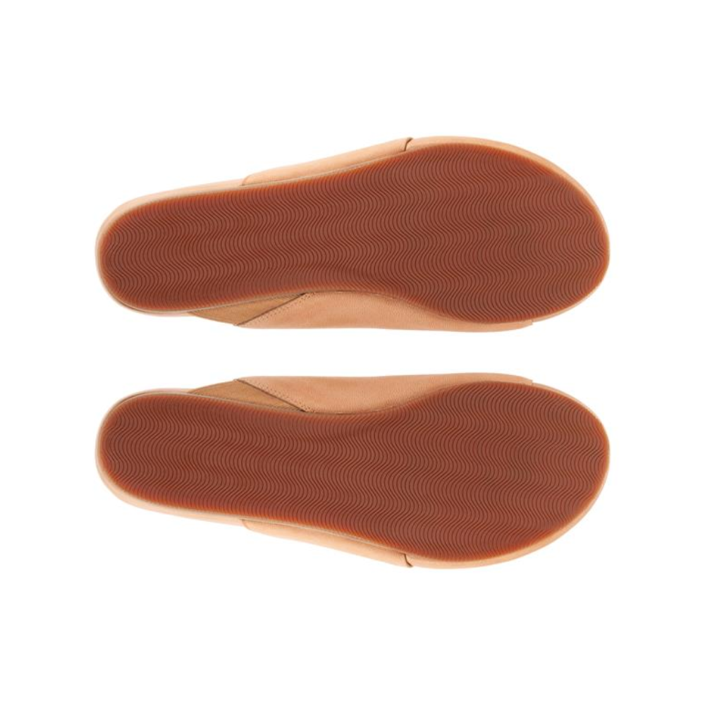 SoftWalk Corsica Cushioned Memory Slide Sandal - Beige