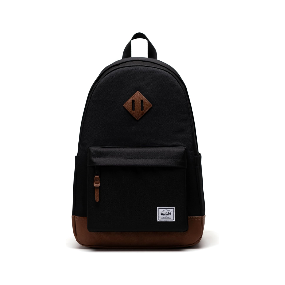 Herschel Heritage Backpack with Laptop Sleeve - Black/Tan