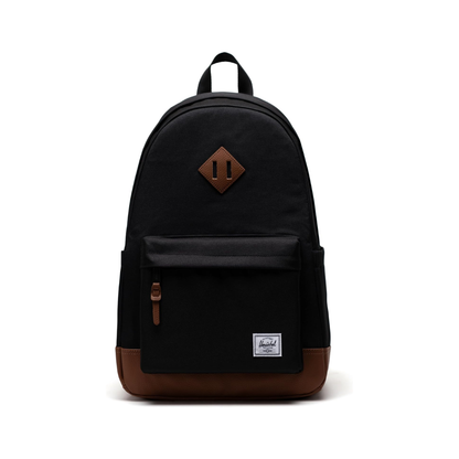 Herschel Heritage Backpack with Laptop Sleeve - Black/Tan