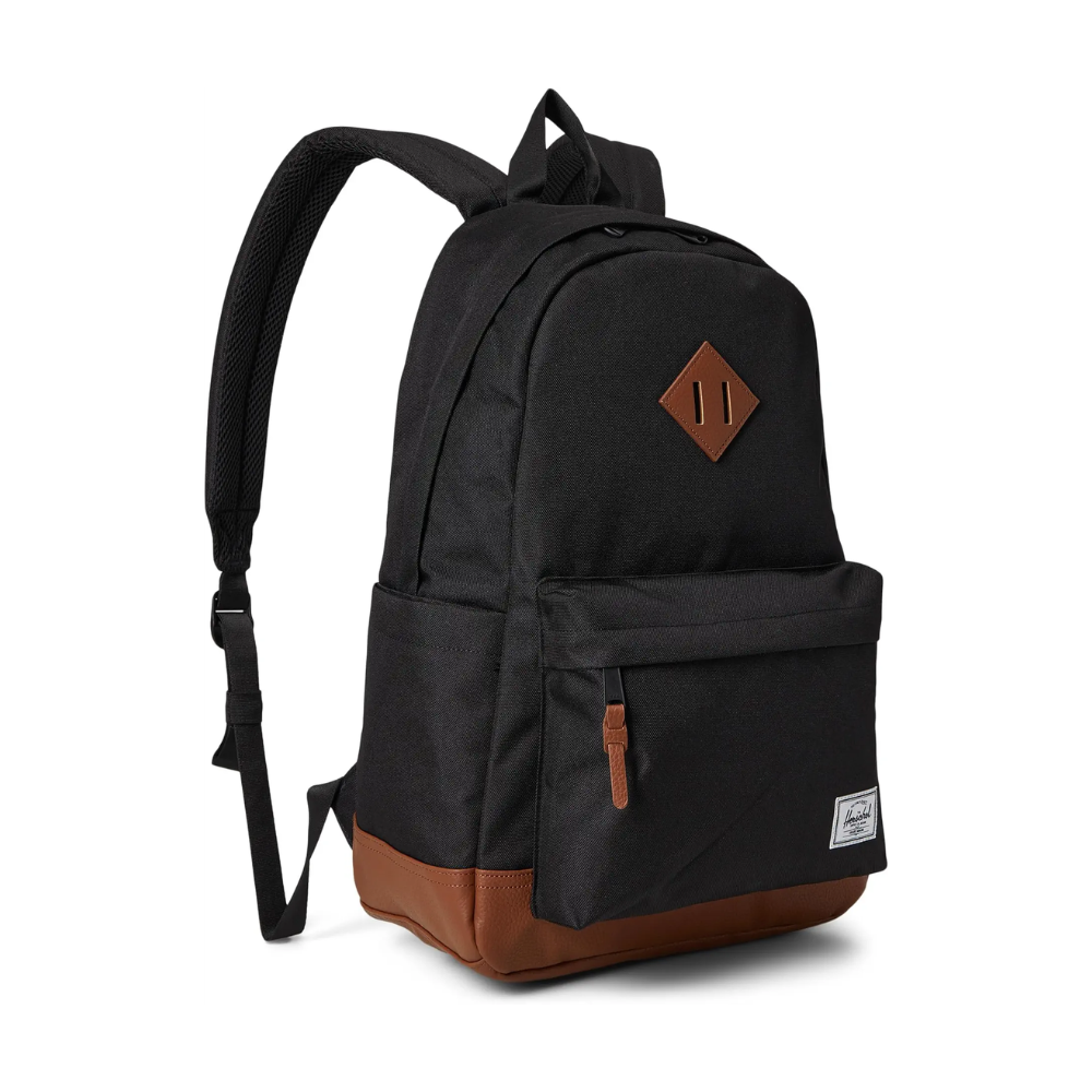 Herschel Heritage Backpack with Laptop Sleeve - Black/Tan