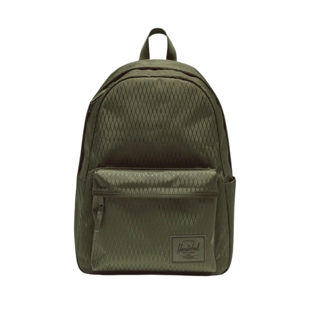 Herschel Classic Backpack with Laptop Sleeve – Ivy Green Diamond