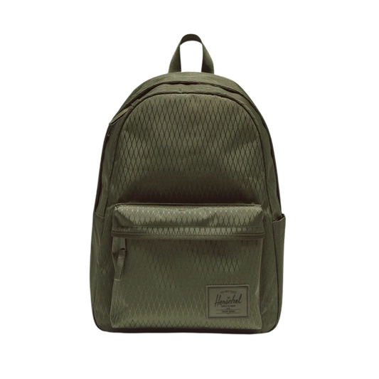 Herschel Classic 26L Backpack Padded Laptop Sleeve Ivy Green Diamond School Bag