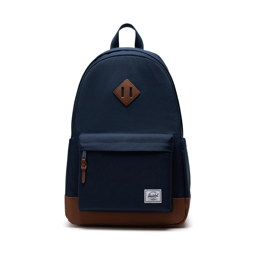 Herschel Heritage Backpack with Laptop Sleeve - Navy/Tan