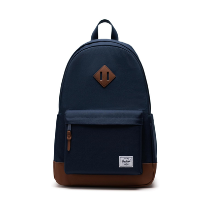 Herschel Heritage Backpack with Laptop Sleeve - Navy/Tan