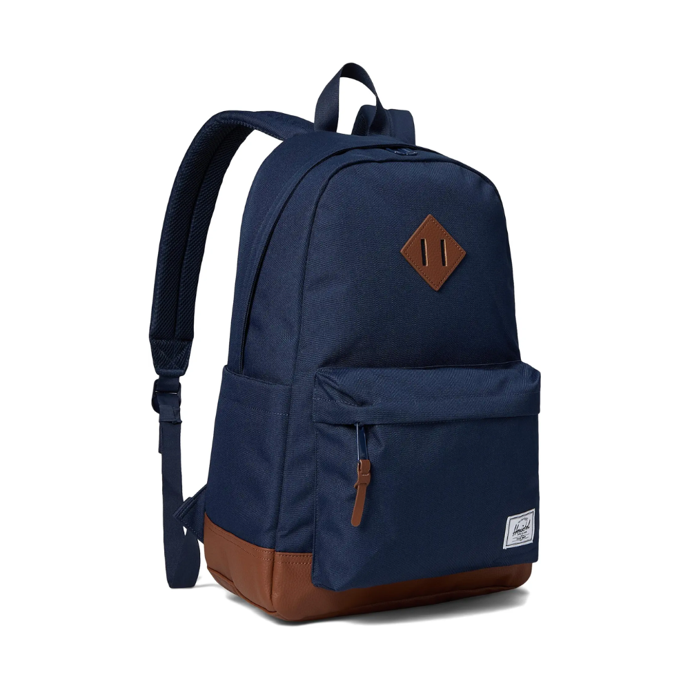 Herschel Heritage Backpack with Laptop Sleeve - Navy/Tan