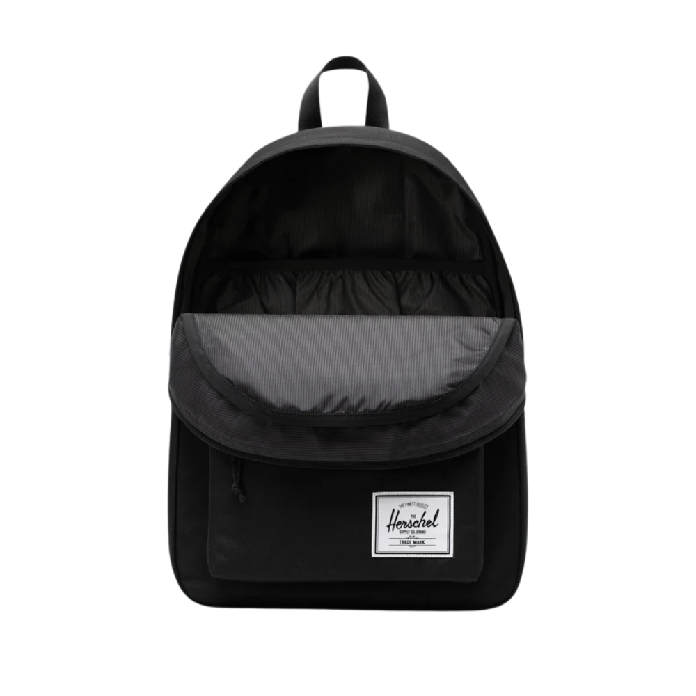 Herschel Classic Backpack with Laptop Sleeve – Black 26 L
