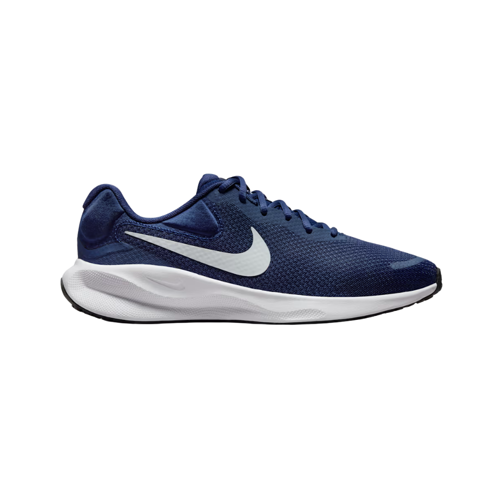 Nike Revolution 7 Unisex Road Running Shoes Midnight Navy/Black/White/Pure Platinum