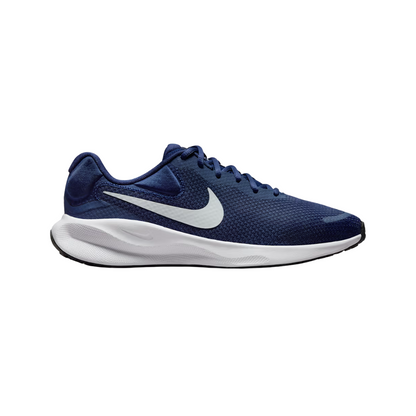 Nike Revolution 7 Unisex Road Running Shoes Midnight Navy/Black/White/Pure Platinum