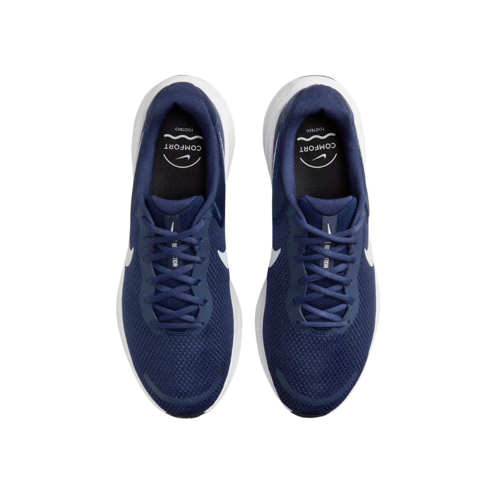 Nike Revolution 7 Unisex Road Running Shoes Midnight Navy/Black/White/Pure Platinum
