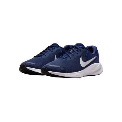 Nike Revolution 7 Unisex Road Running Shoes Midnight Navy/Black/White/Pure Platinum