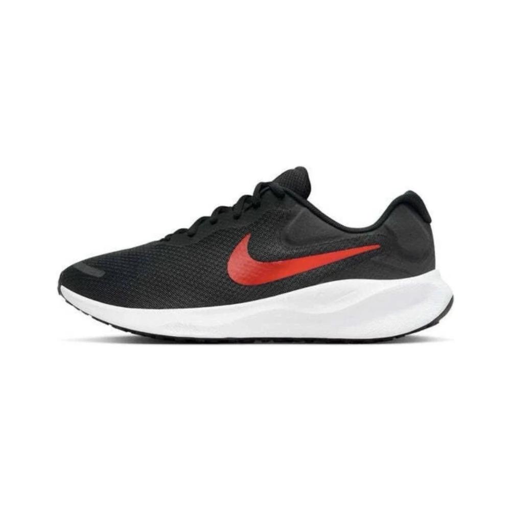 Nike Revolution 7 Unisex Road Running Shoes Black University Red White