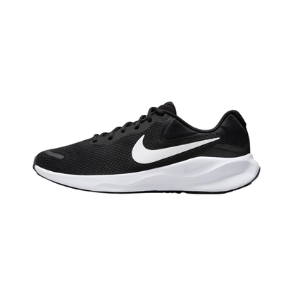 Nike Revolution 7 Unisex Road Running Shoes Black/White New