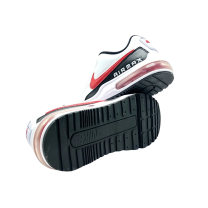 Men's Nike Air Max LTD 3 Running Shoes - White University Red Black BV1171 100