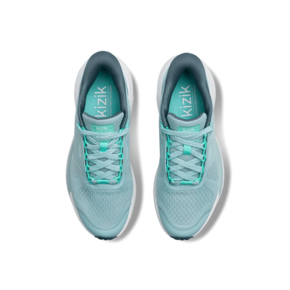 Kizik Womens Freedom Run Hands Free Running Shoes Surf Spray Beach Glass