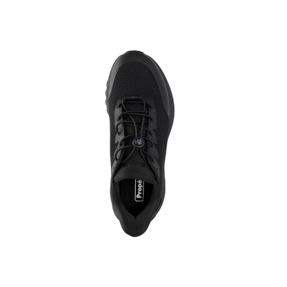Propet One Velocity Mens Hands Free Step In Slip On Walking Shoes Black