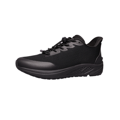 Propet One Velocity Mens Hands Free Step In Slip On Walking Shoes Black