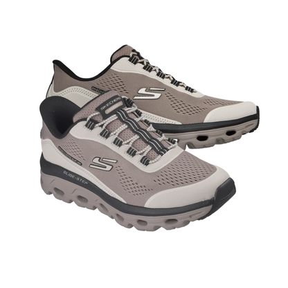 Skechers Men's Slip-Ins: Glide-Step Sole - Glover Peak Natural / Black