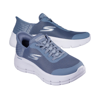 Skechers Women's Slip-ins: GO WALK Flex - Grand Entry Walking Shoes - Blue