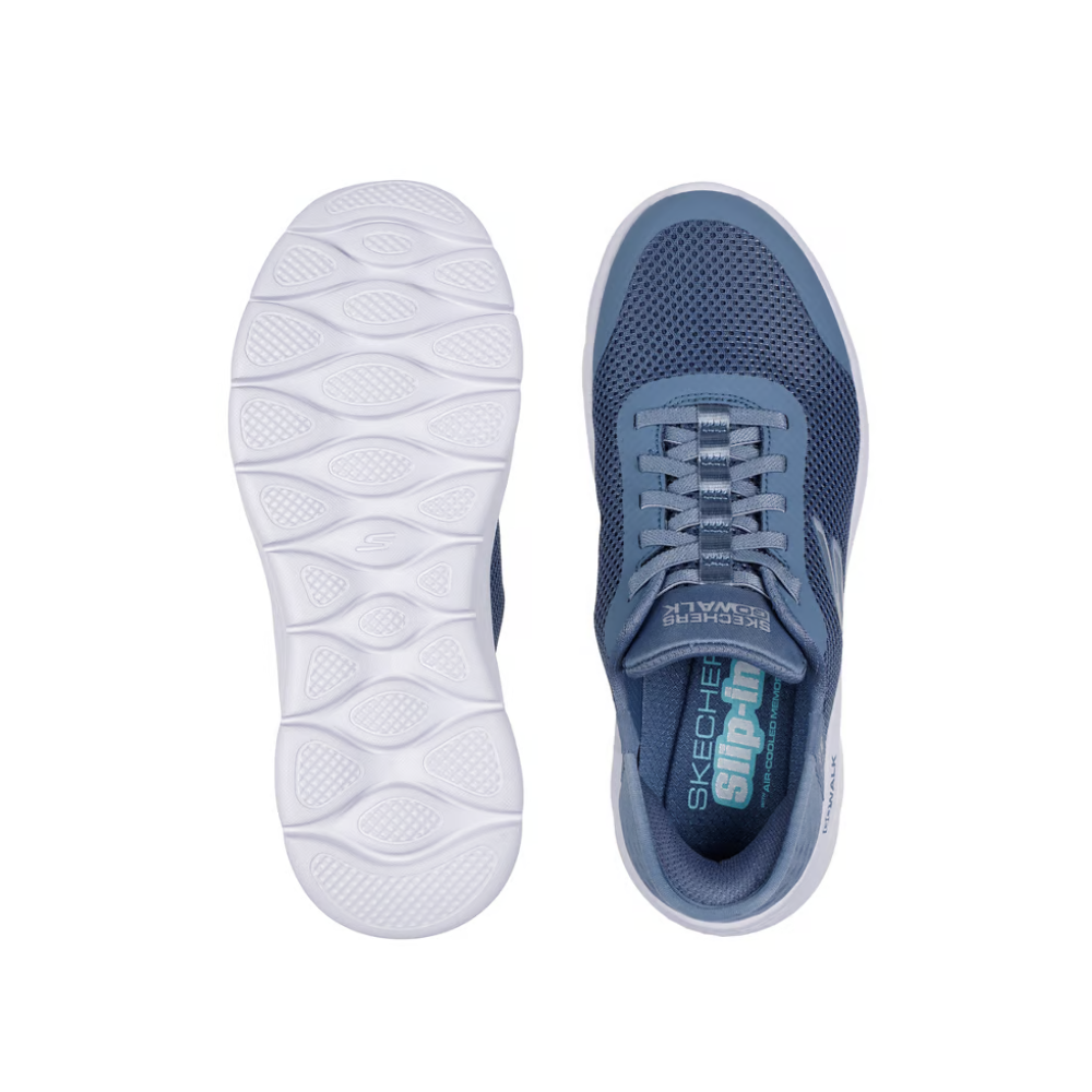 Skechers Women's Slip-ins: GO WALK Flex - Grand Entry Walking Shoes - Blue
